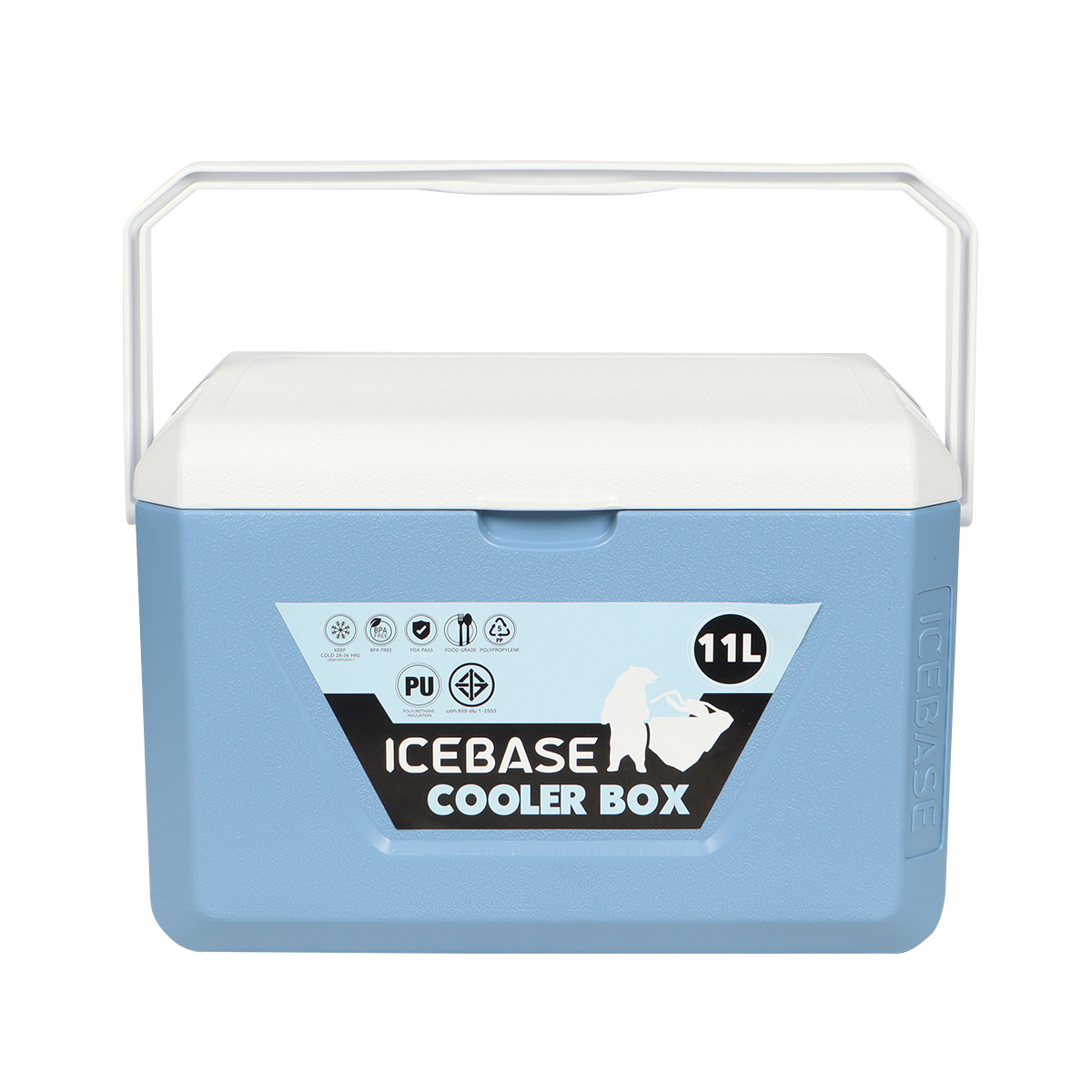 กระติกน้ำแข็งเก็บความเย็น ICEBASE รุ่น CLG-202BL (NEPTUNE) ขนาด 11 ลิตร สีฟ้า_1